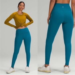 LULULEMON Wunder Train High-Rise Tight 28" W5DJ0S Capri Active Athleisure Size 4